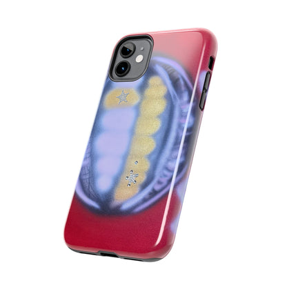 "bite me bling" airbrush iPhone case