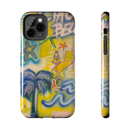 "ciao bella" airbrush iPhone case