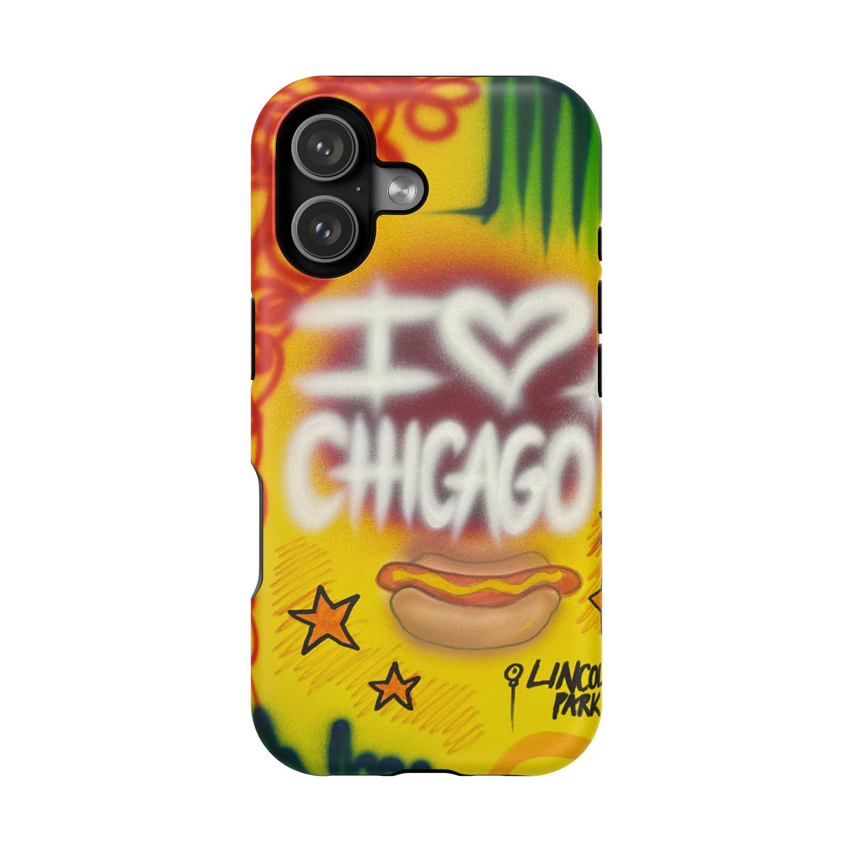 MagSafe "chicago" airbrush iPhone case