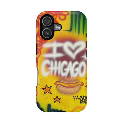 MagSafe "chicago" airbrush iPhone case