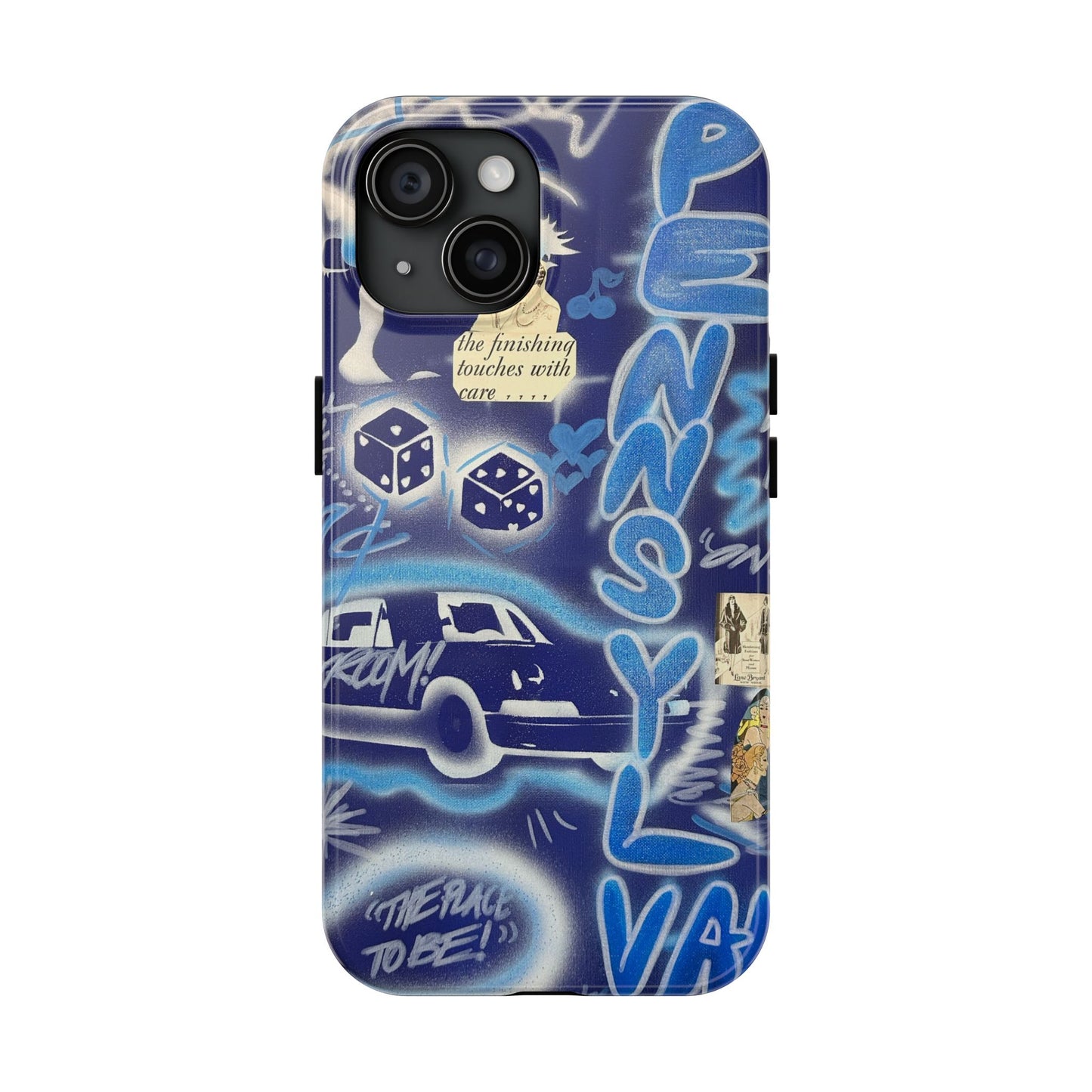 "state college, pa" airbrush iPhone case