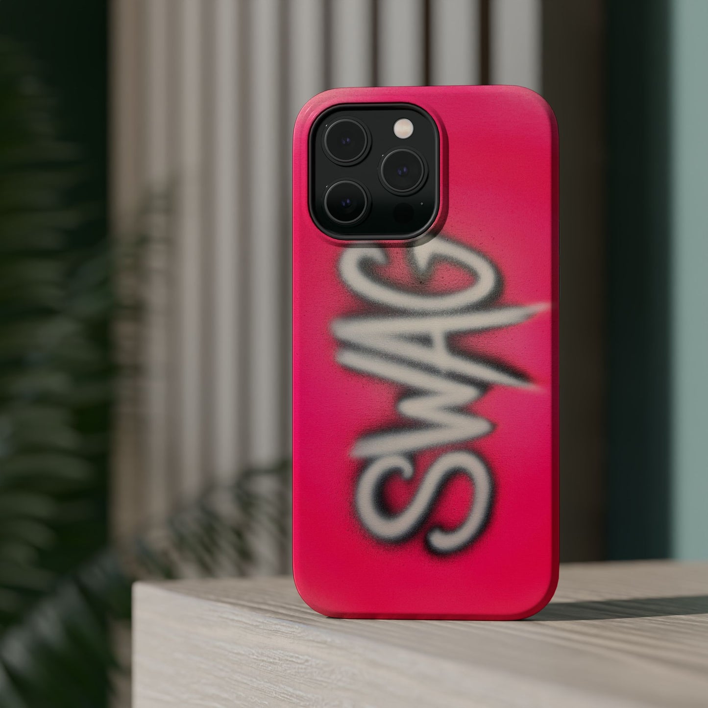 MagSafe "SWAG" airbrush iPhone case
