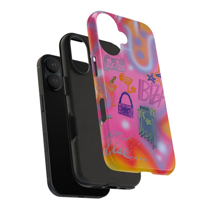 "ibiza" airbrush iPhone case