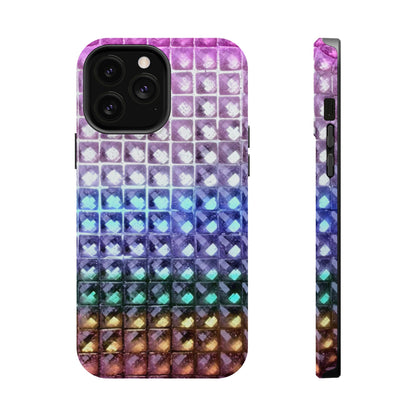 MagSafe "multicolor studs" airbrush iPhone case