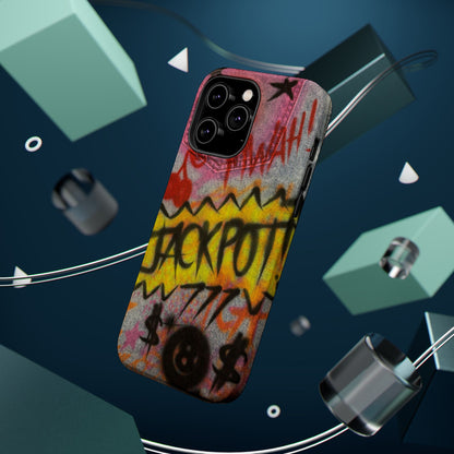 MagSafe "JACKPOT!" airbrush iPhone case