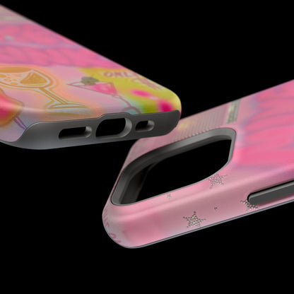 MagSafe "mixed drinks" airbrush iPhone case