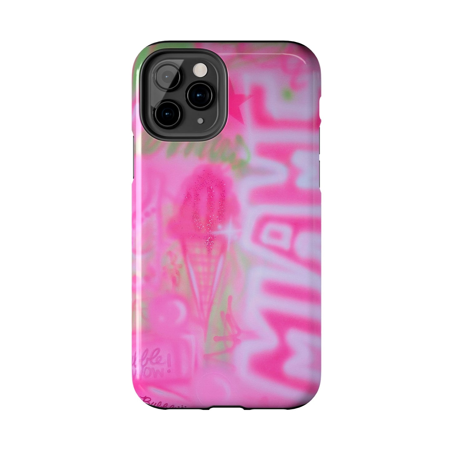 "sunset sorbet" airbrush iPhone case