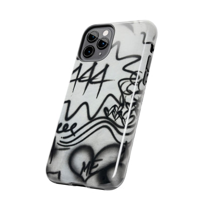 "444” airbrush iPhone case