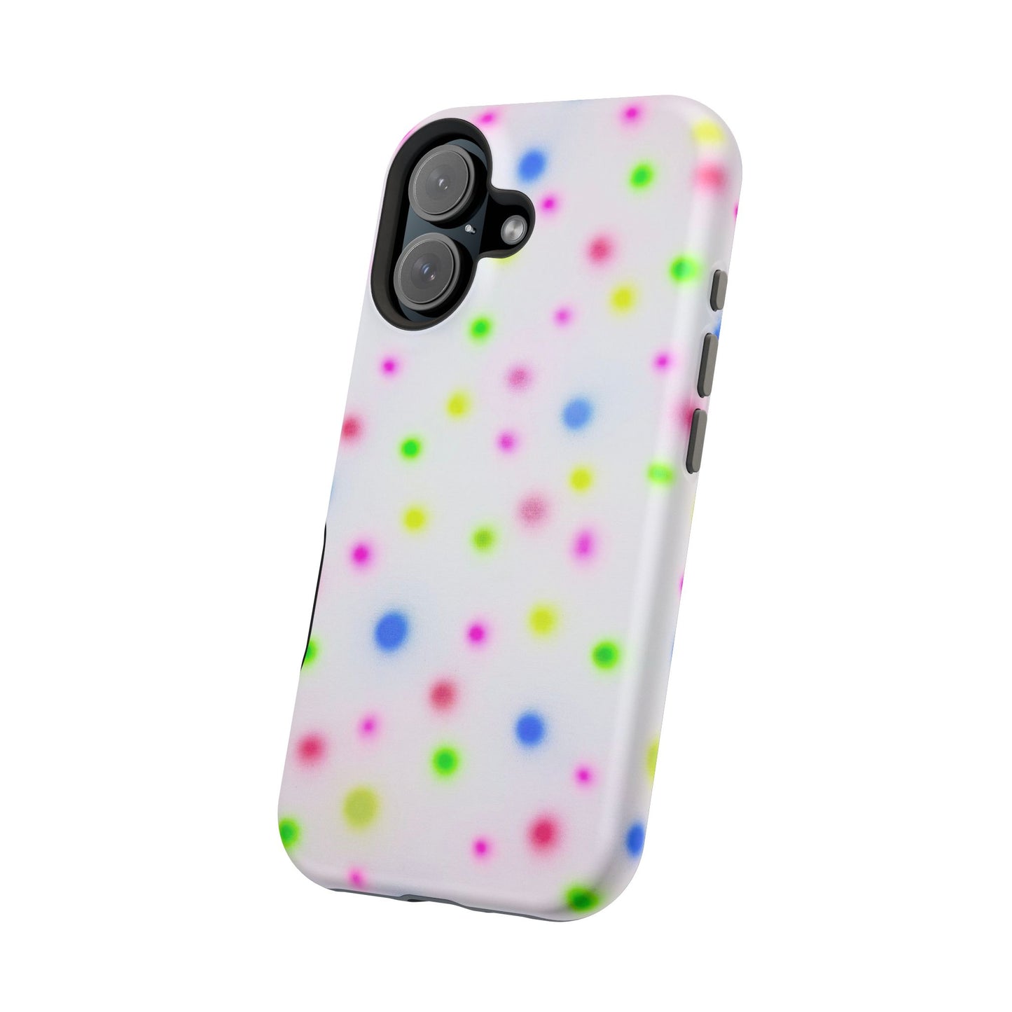 MagSafe "birthday cake polka dot" airbrush iPhone case