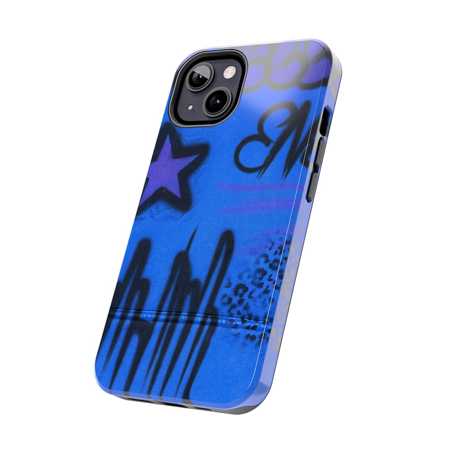 "infamous indigo" airbrush iPhone case