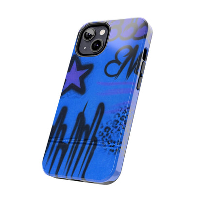 "infamous indigo" airbrush iPhone case