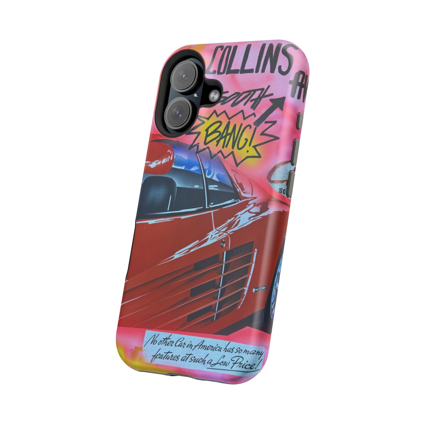 MagSafe "miami momentos" airbrush iPhone case