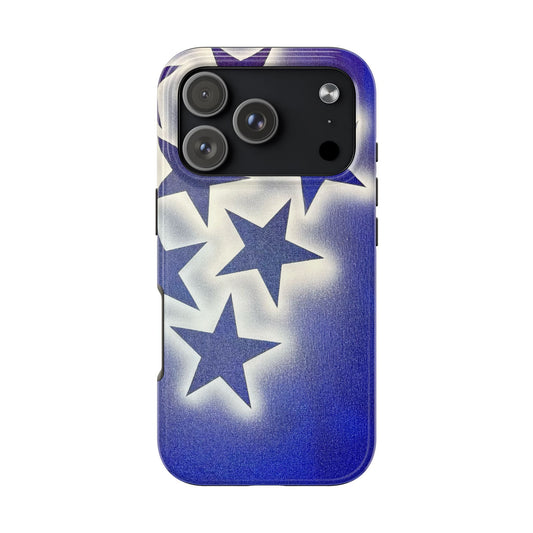 "frosted galaxy" airbrush iPhone case