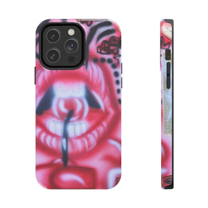 "be happy go lucky" airbrush iPhone case