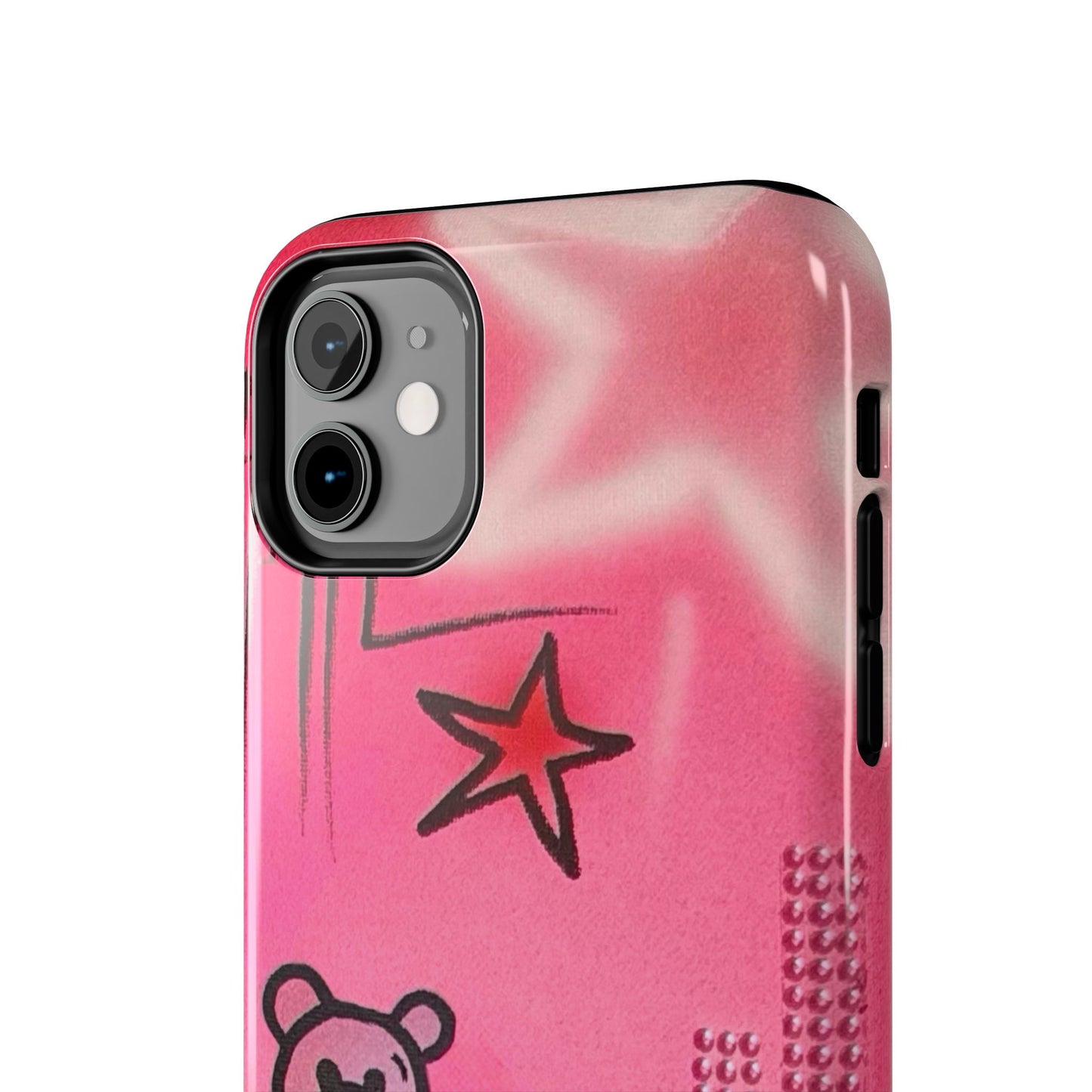 "teddy bear" airbrush iPhone case