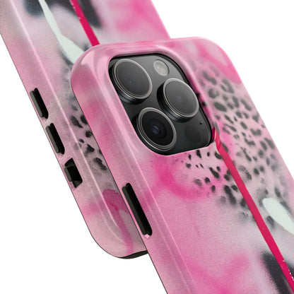 "pink cheetah" airbrush iPhone case
