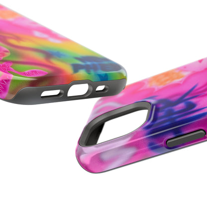 MagSafe "wanted" airbrush iPhone case