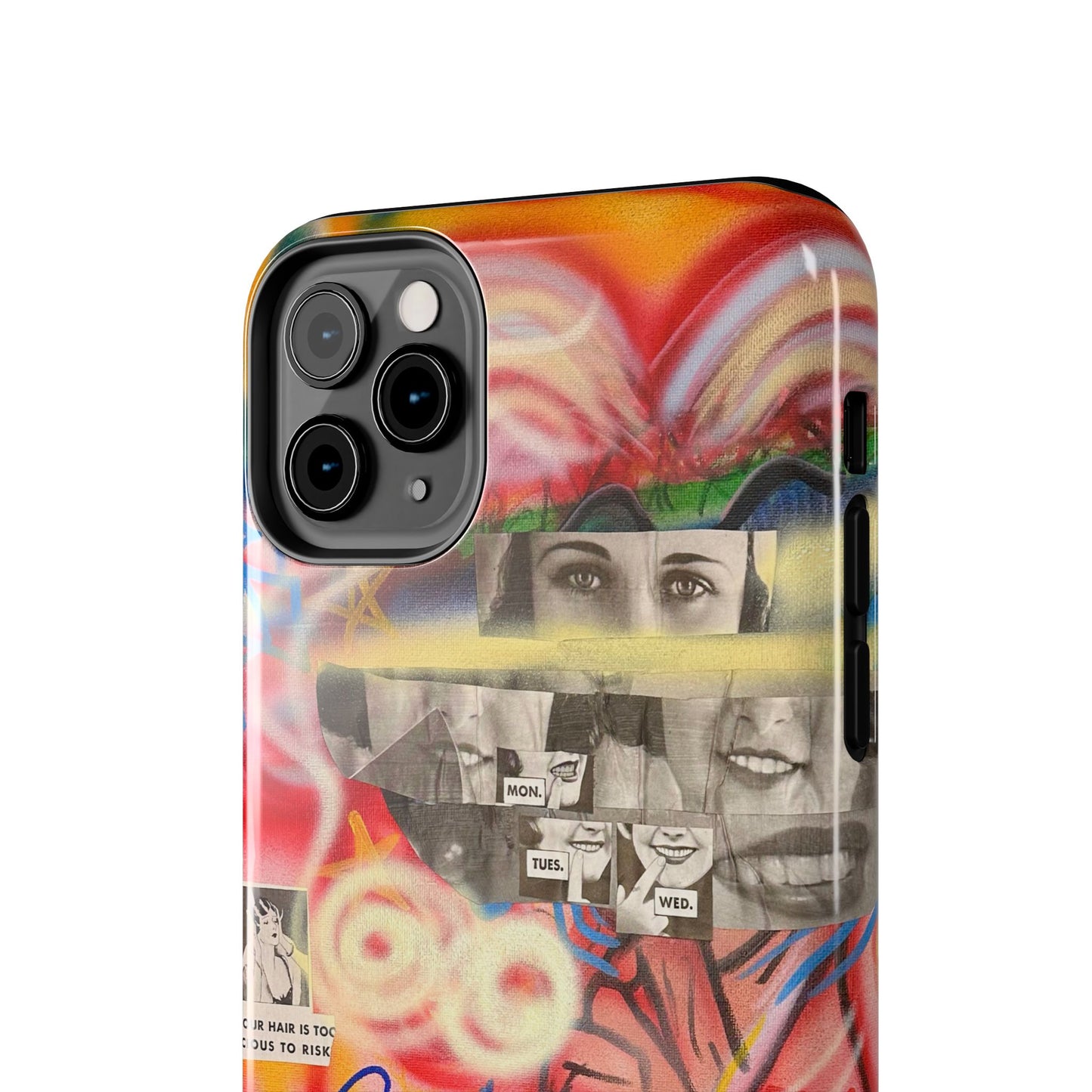"get busy!" airbrush iPhone case