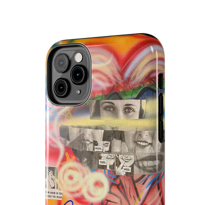 "get busy!" airbrush iPhone case