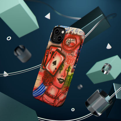 MagSafe "Zufall!" Airbrush iPhone Hülle