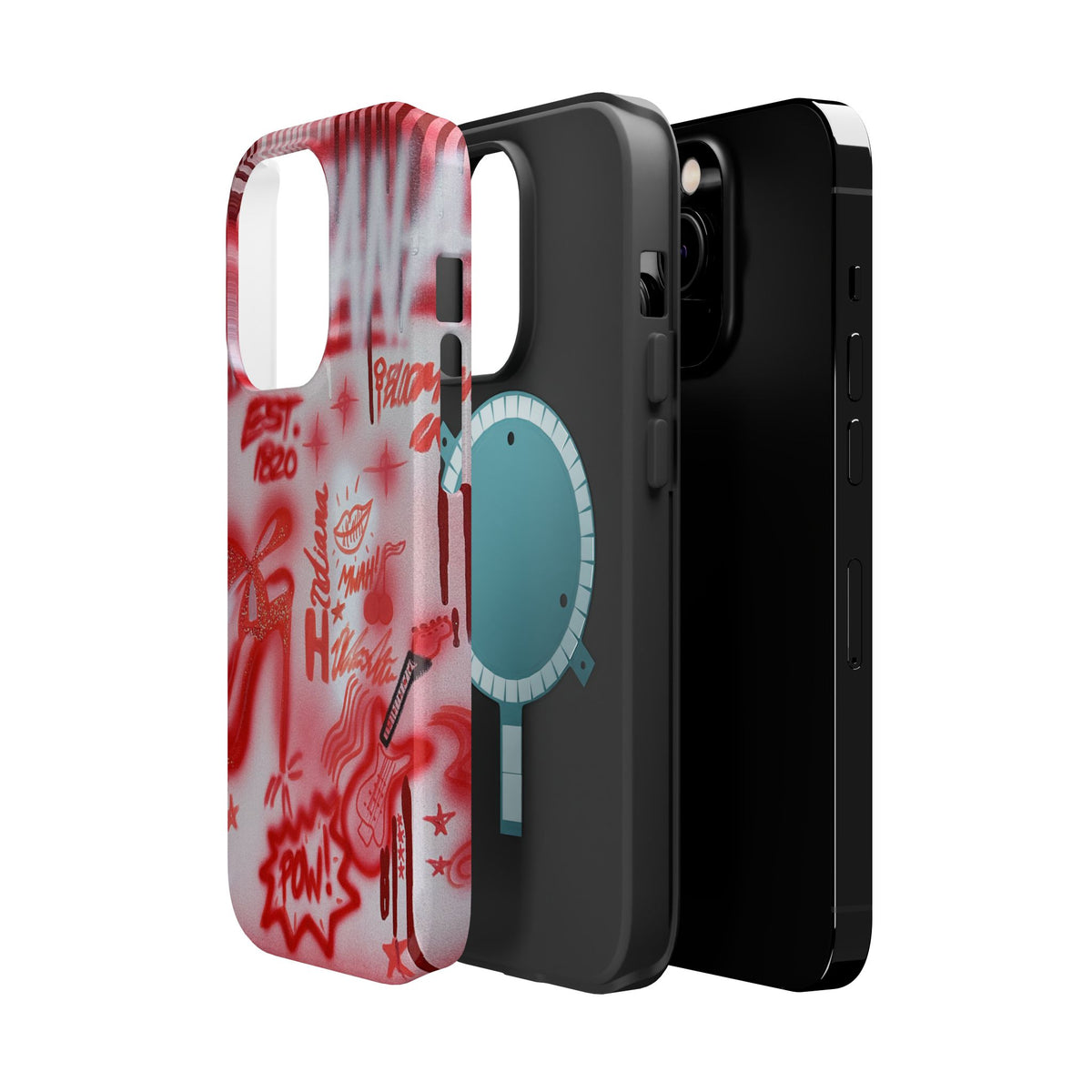 MagSafe "indiana" airbrush iPhone case