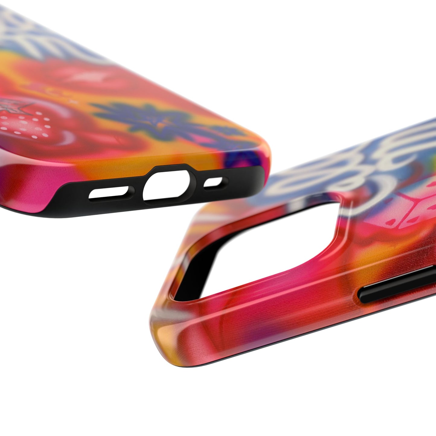 "CALL ME!" airbrush iPhone case