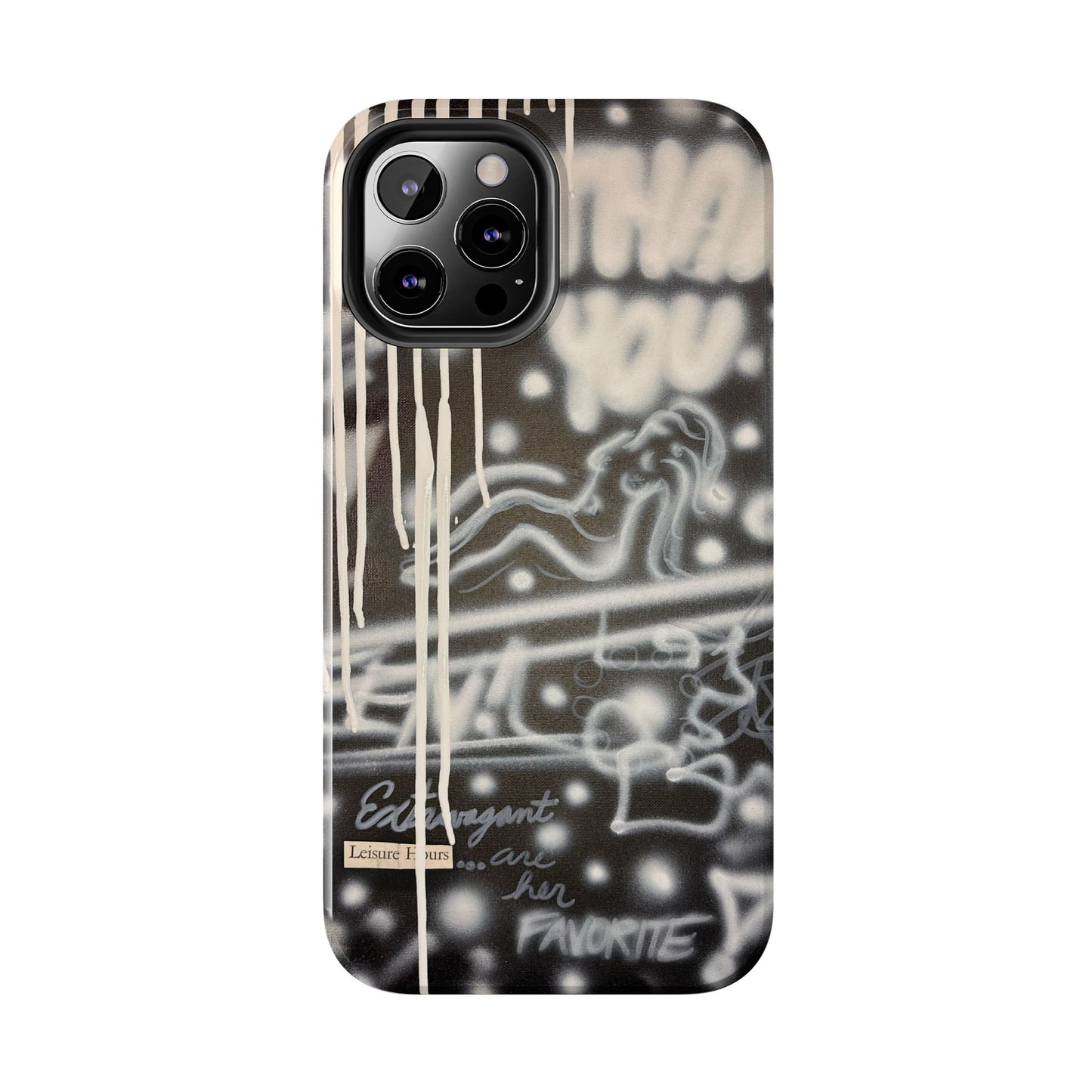 "extravagant leisure" airbrush iPhone case