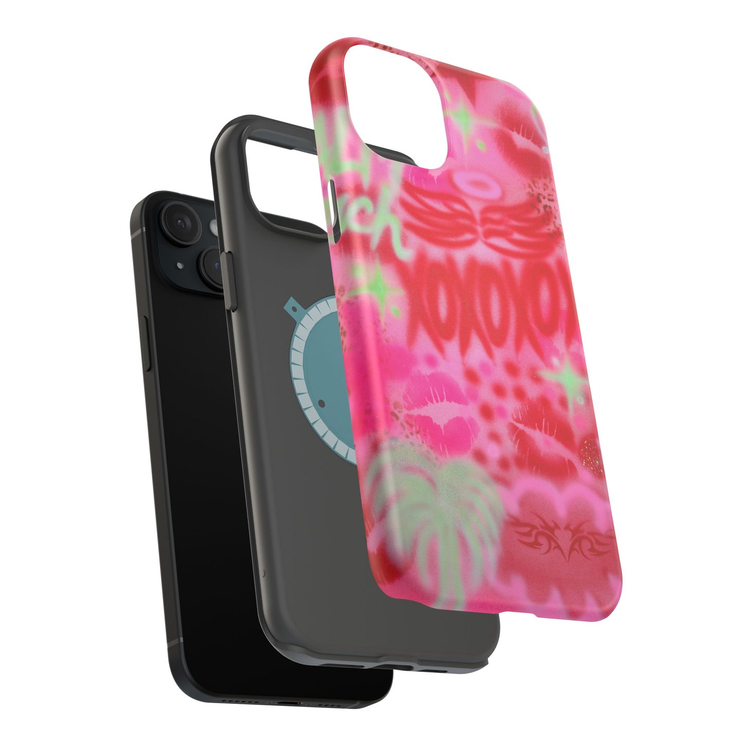 MagSafe "love sick" airbrush iPhone case