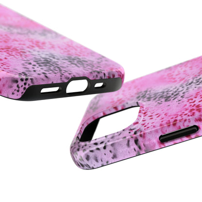 "pink cheetah pt. 2" airbrush iPhone case