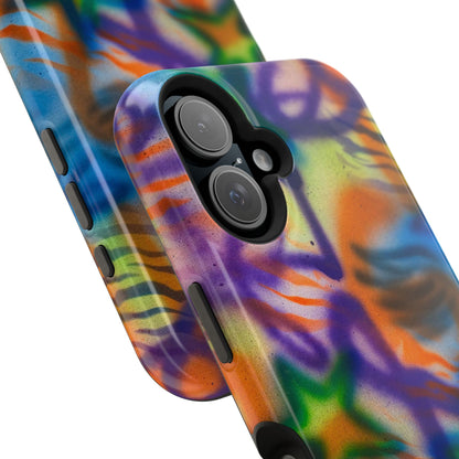 MagSafe "streetwear angel" airbrush iPhone case