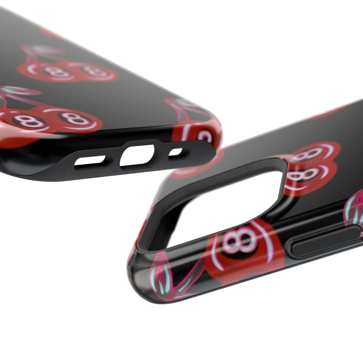 MagSafe "cami cherry" airbrush iPhone case
