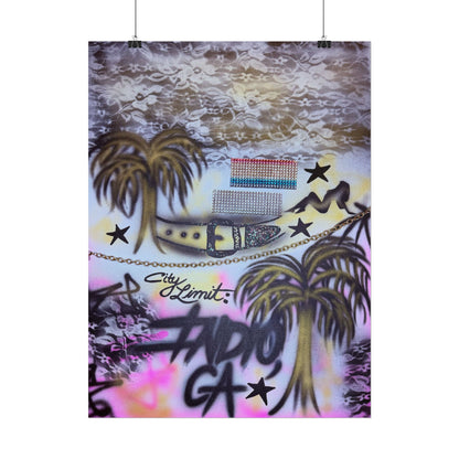 "indio, ca" airbrush rolled print