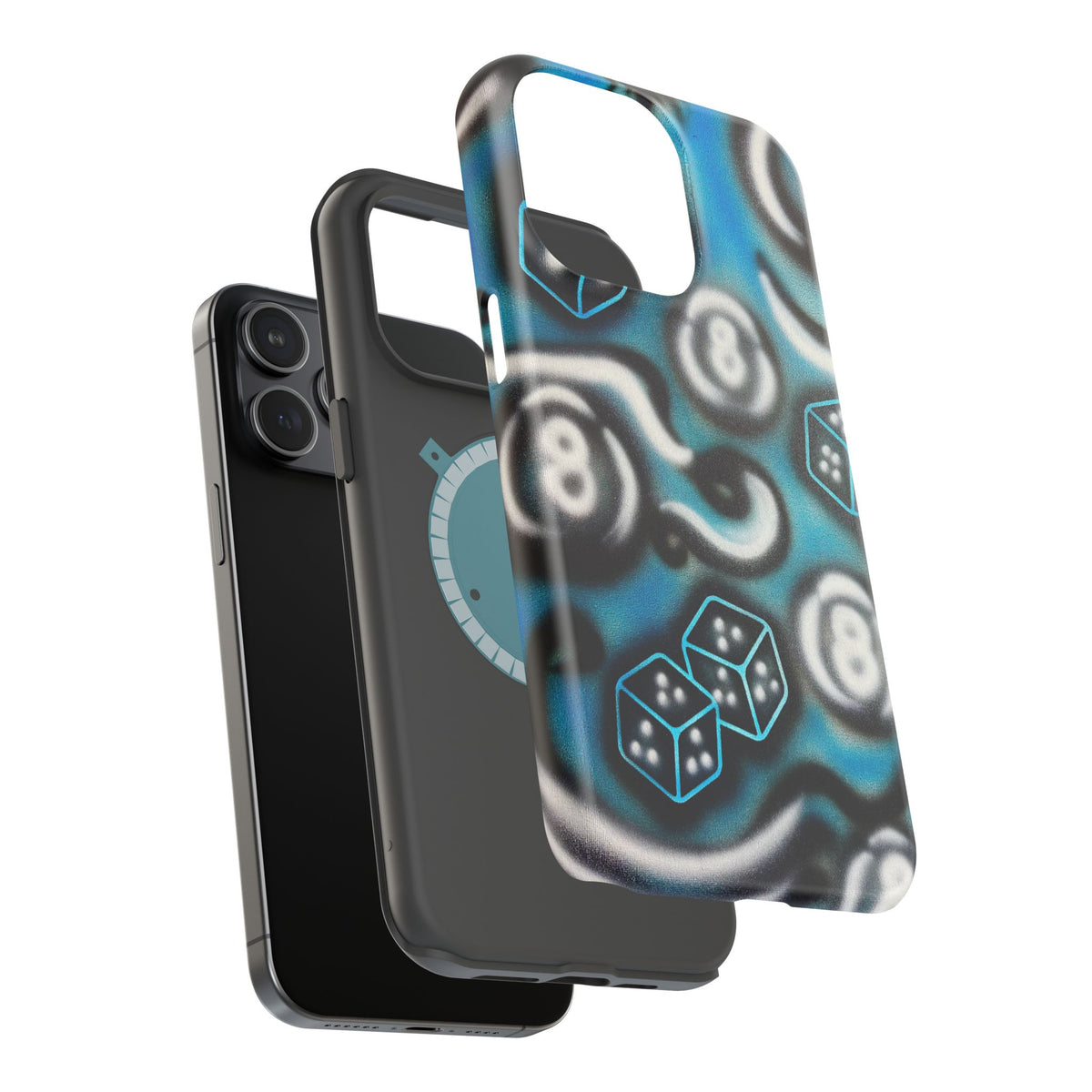MagSafe "risk it!" airbrush iPhone case