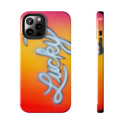 "lucky" airbrush iPhone case