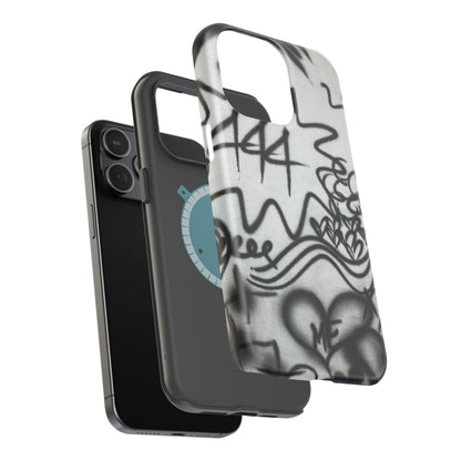 MagSafe „444“ Airbrush iPhone Hülle