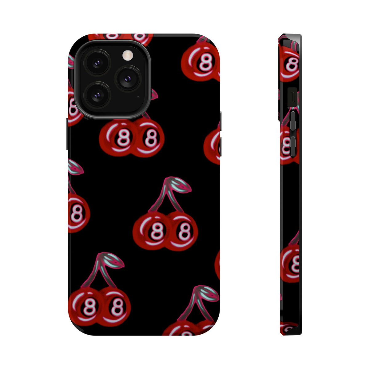 MagSafe "cami cherry" airbrush iPhone case