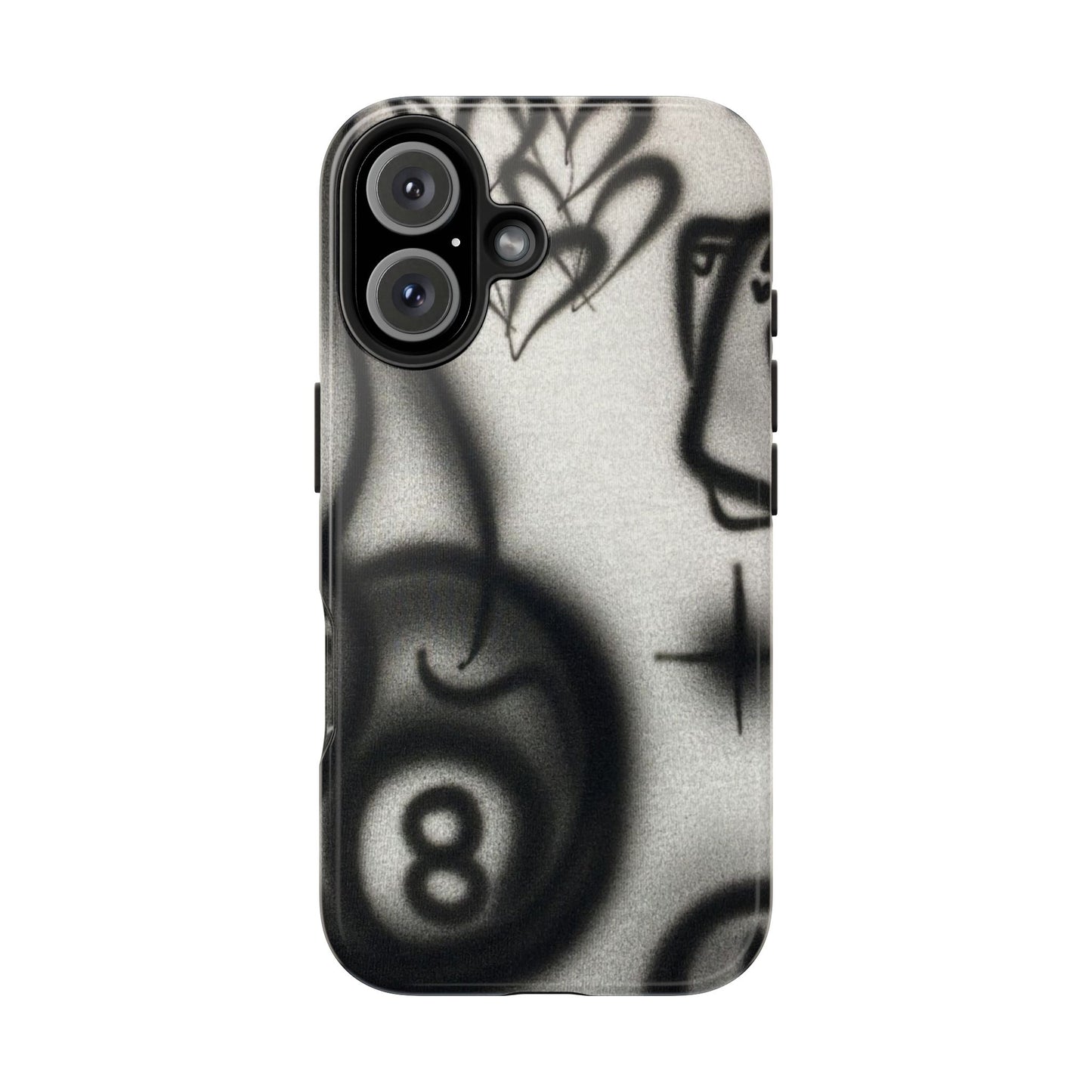 "hidden ace" airbrush iPhone case