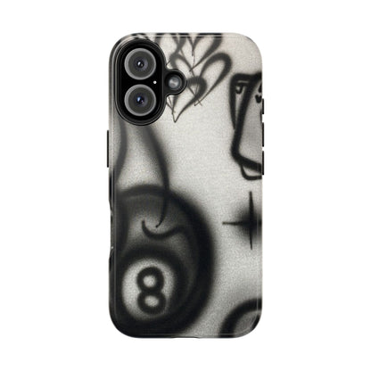 "hidden ace" airbrush iPhone case