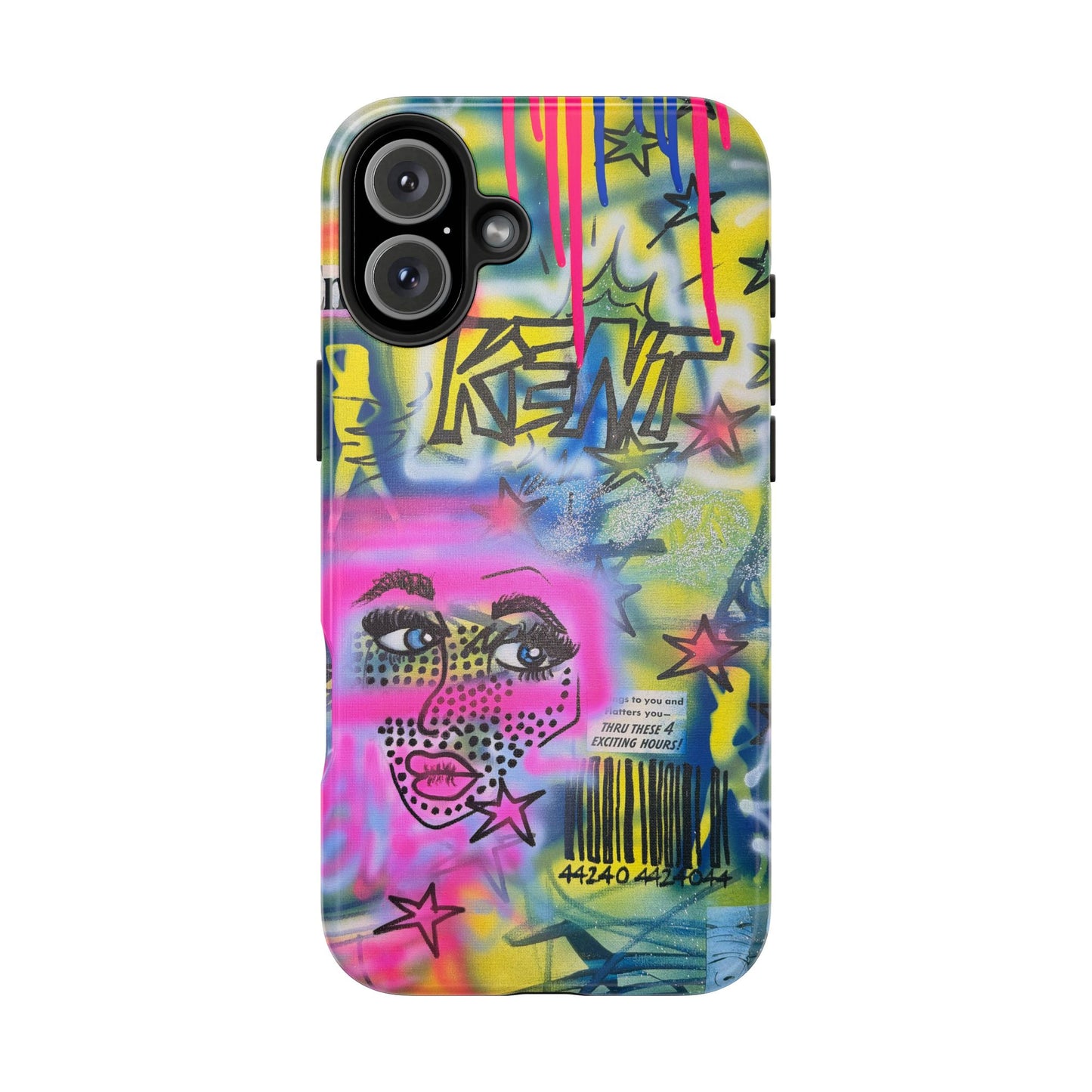 "kent, oh pt.2" airbrush iPhone case