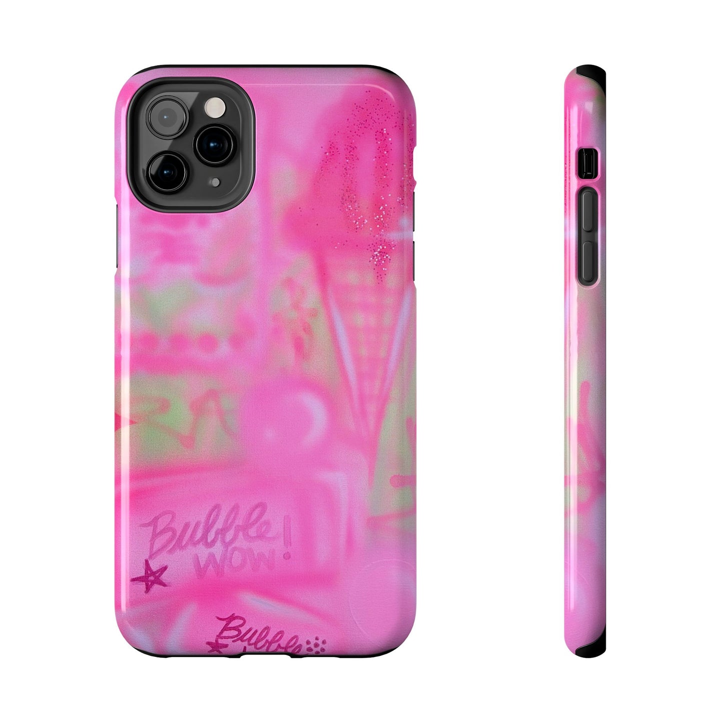 "miami matcha" airbrush iPhone case