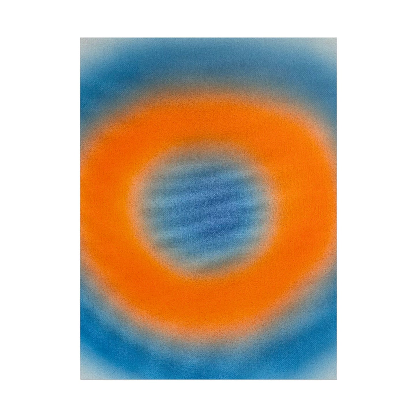 "citrus sky" airbrush rolled print