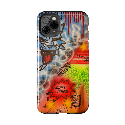 "tucson, arizona pt. 2" airbrush iPhone case