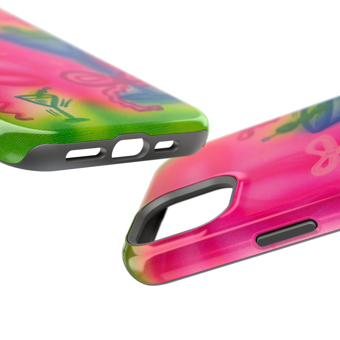MagSafe „Bow Martini“ Airbrush-iPhone-Hülle
