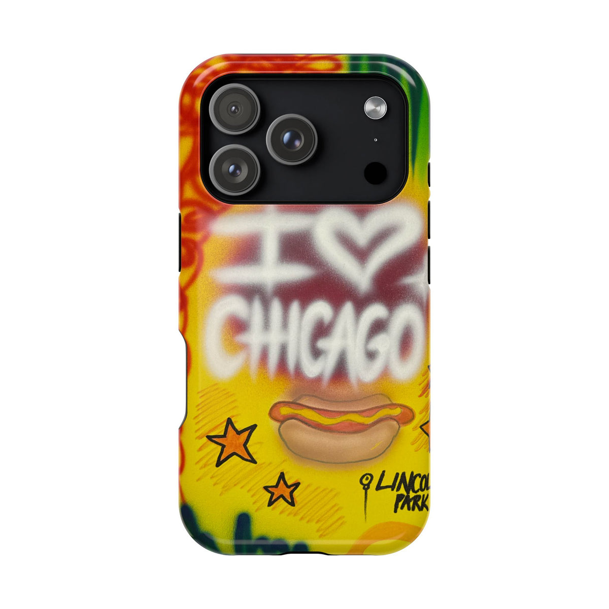 MagSafe "chicago" airbrush iPhone case
