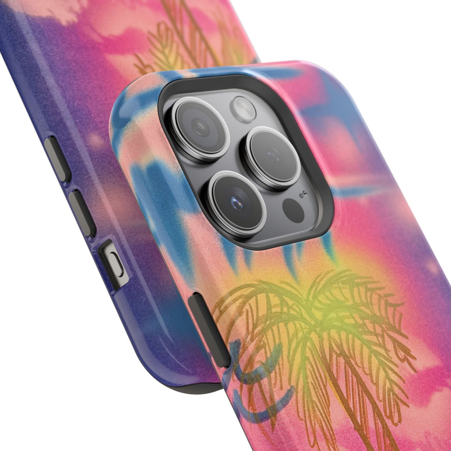 MagSafe "glowy night" airbrush iPhone case