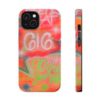 MagSafe custom @msualphaphi airbrush iPhone case