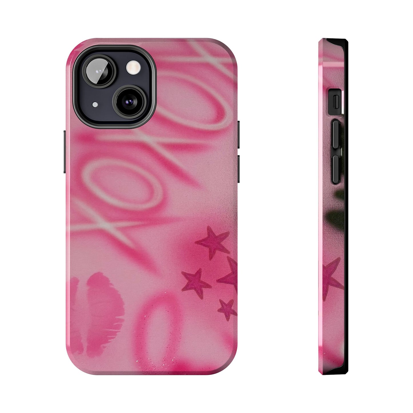 "perfectly pink" airbrush iPhone case