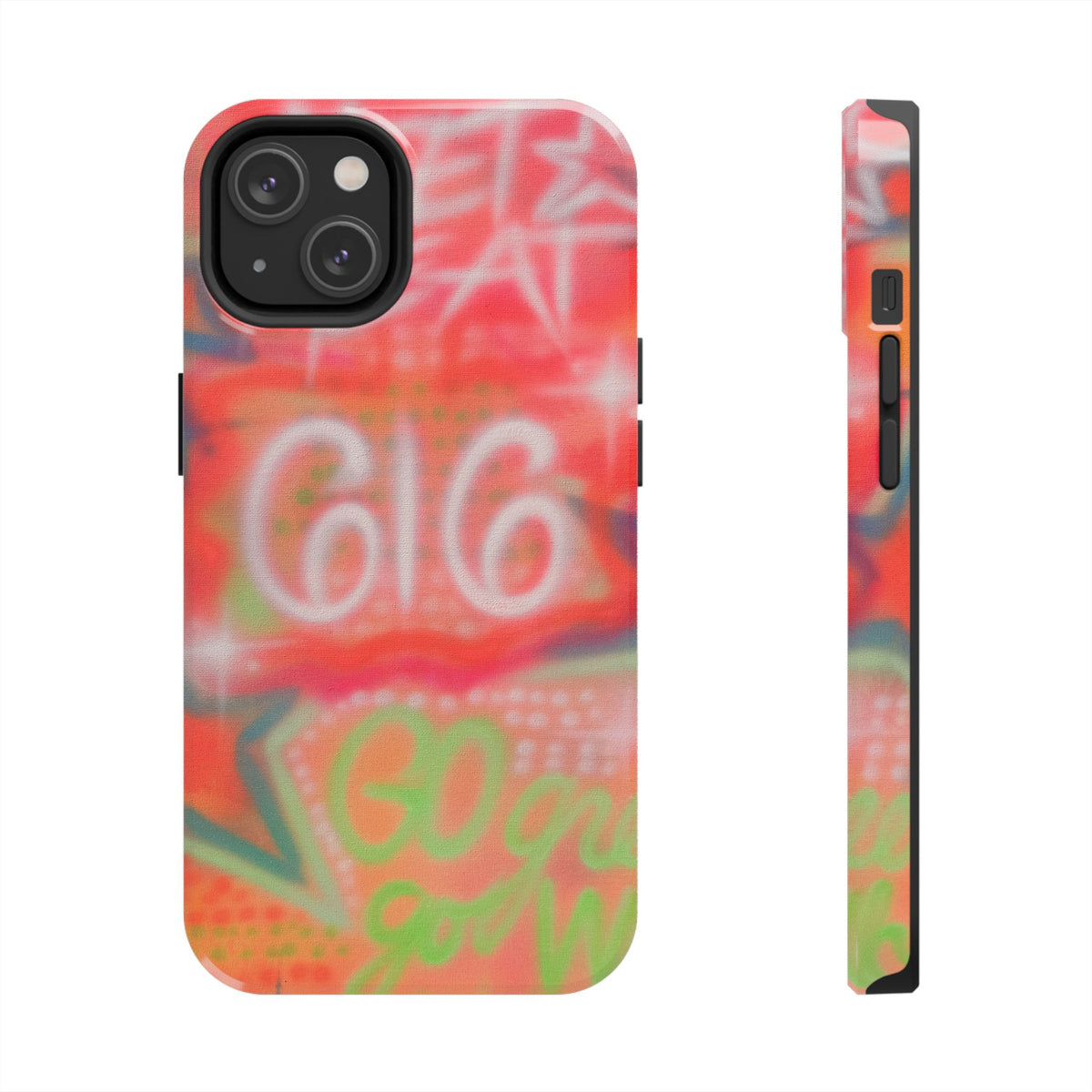 @msualphaphi airbrush iPhone case