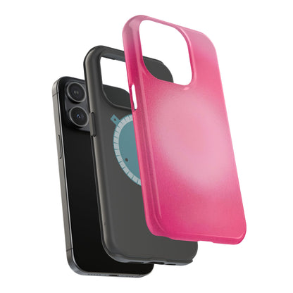 MagSafe "pinkberry" airbrush iPhone case