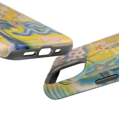MagSafe "ciao bella" airbrush iPhone case
